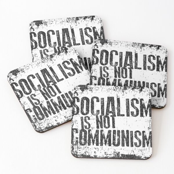 Item preview, Socialism is Not Communism (Distressed) designed and sold by HoskingInd.
