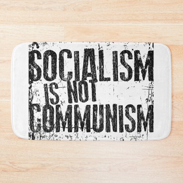 Item preview, Socialism is Not Communism (Distressed) designed and sold by HoskingInd.