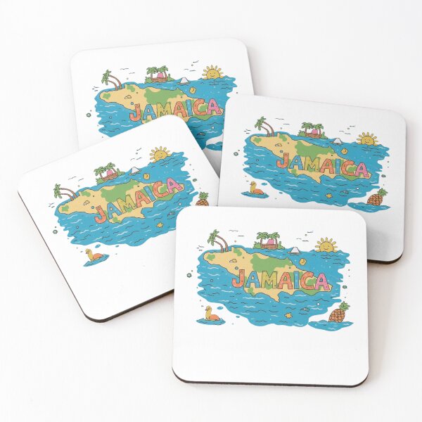 Item preview, Escaping to jamaica designed and sold by seahorse crossing.