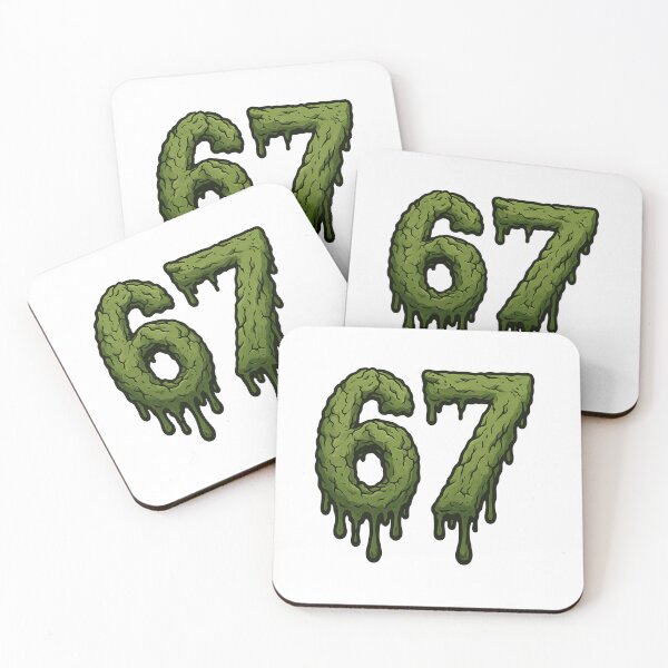 Item preview, 67 – Zombie Apocalypse | Rotten Flesh Dripping Horror Number designed and sold by DailyDrivesct.