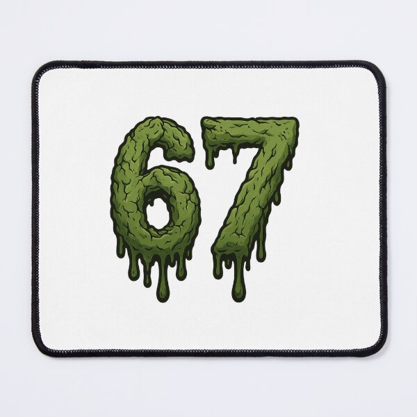 Item preview, 67 – Zombie Apocalypse | Rotten Flesh Dripping Horror Number designed and sold by DailyDrivesct.