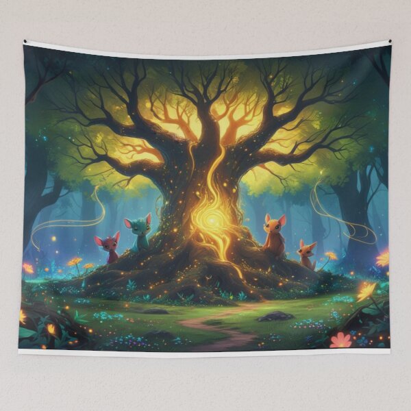 Item preview, Mystic Forest Heart designed and sold by The Dream Lab.