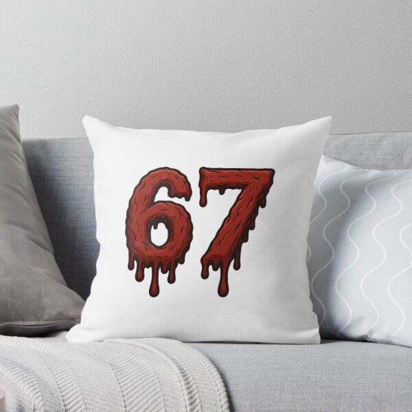 Item preview, 67 – Vampire Bloodlust | Gothic Blood Drip Horror Number designed and sold by DailyDrivesct.