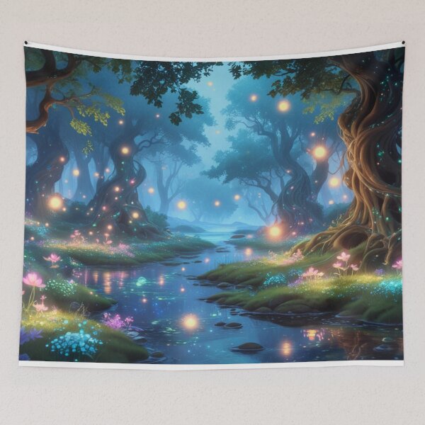 Item preview, The Enchanted Forest of Living Light designed and sold by The Dream Lab.