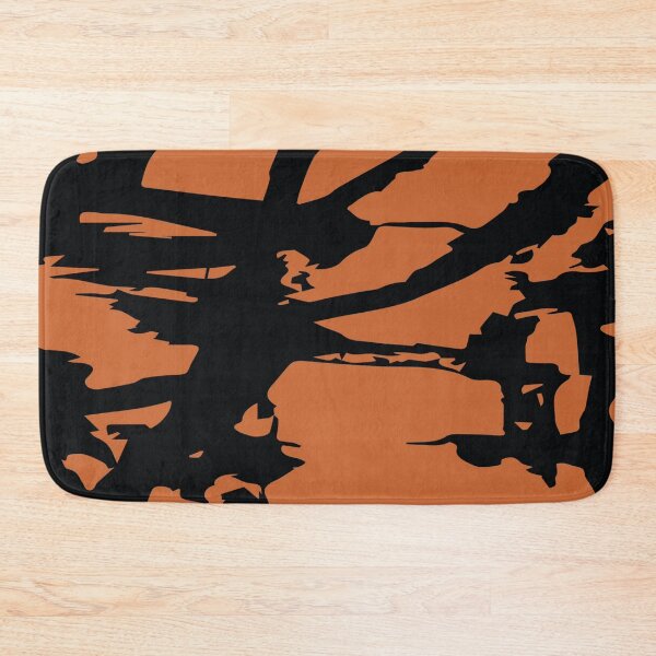 Item preview, Black Paint Splashed on Orange designed and sold by PSCSCo.