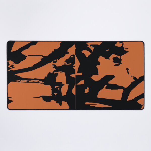 Item preview, Black Paint Splashed on Orange designed and sold by PSCSCo.