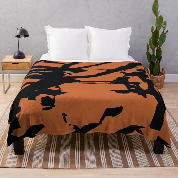 Item preview, Black Paint Splashed on Orange designed and sold by PSCSCo.