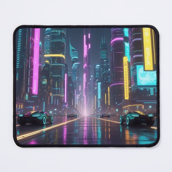 Item preview, Neon Nights: The Futuristic Metropolis designed and sold by The Dream Lab.