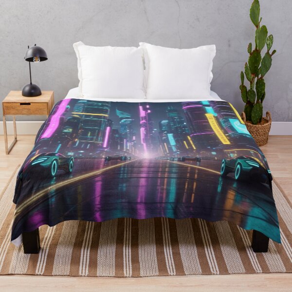 Item preview, Neon Nights: The Futuristic Metropolis designed and sold by The Dream Lab.
