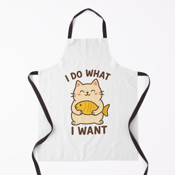 Item preview, I do what I want (cat cartoon) designed and sold by Lovedesigning25.