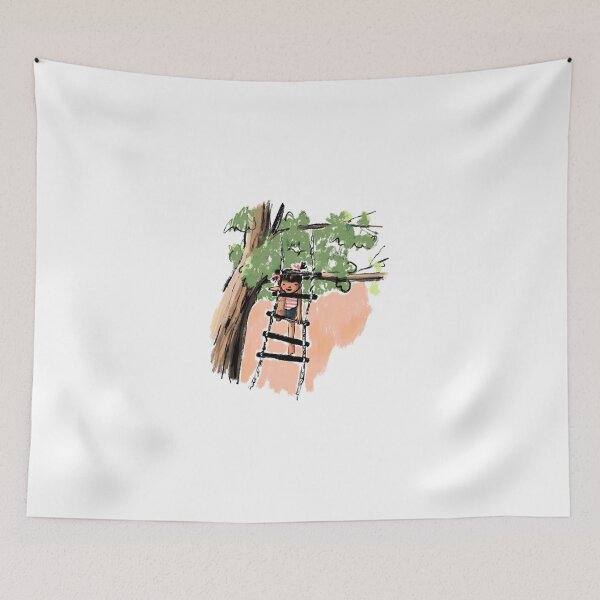 Item preview, Summer Treehouse Girl  designed and sold by RobyTheriaul.