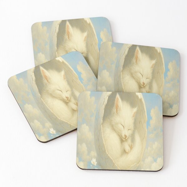 Item preview, Magical Cat in Egg – Dreamy Fantasy Art | Cute Kawaii by Felia designed and sold by Felia001.