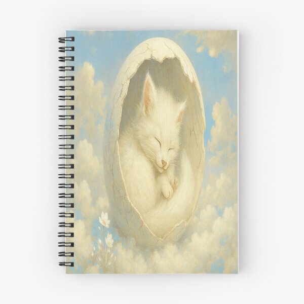 Item preview, Magical Cat in Egg – Dreamy Fantasy Art | Cute Kawaii by Felia designed and sold by Felia001.