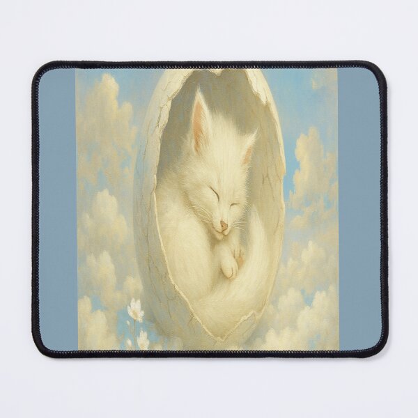 Item preview, Magical Cat in Egg – Dreamy Fantasy Art | Cute Kawaii by Felia designed and sold by Felia001.