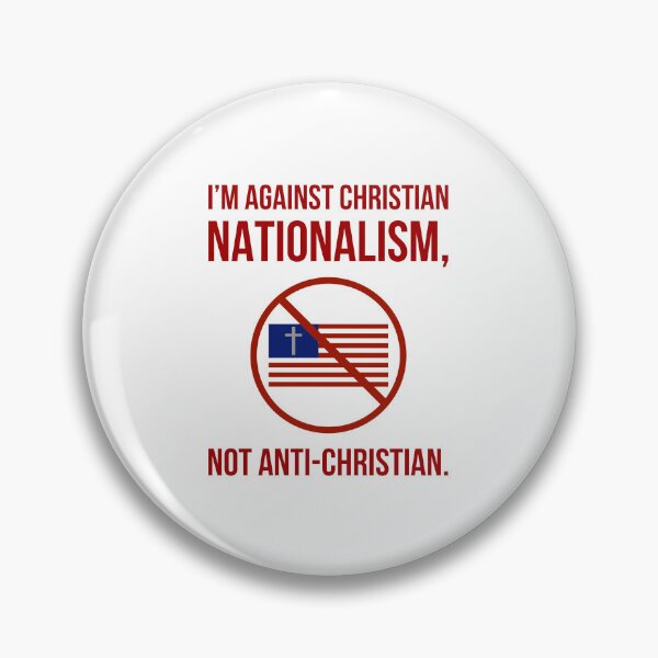 Item preview, I’m against Christian nationalism, not anti-Christian.  designed and sold by Rachel the Artist .