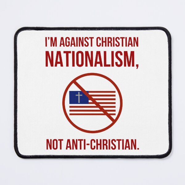 Item preview, I’m against Christian nationalism, not anti-Christian. designed and sold by Rachel the Artist .