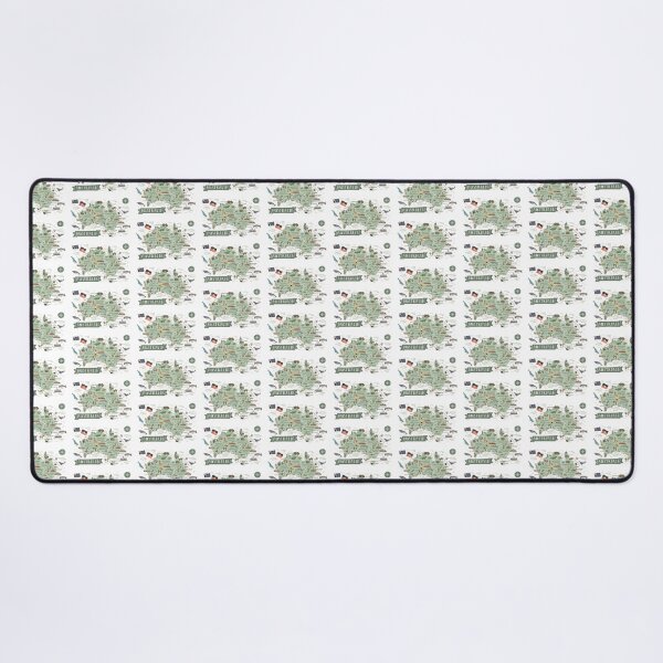 Item preview, Map of Australia - Green designed and sold by Those Pencil Shavings.