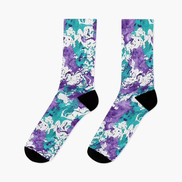 Item preview, Splash of Teal and Purple designed and sold by CraftedHome.
