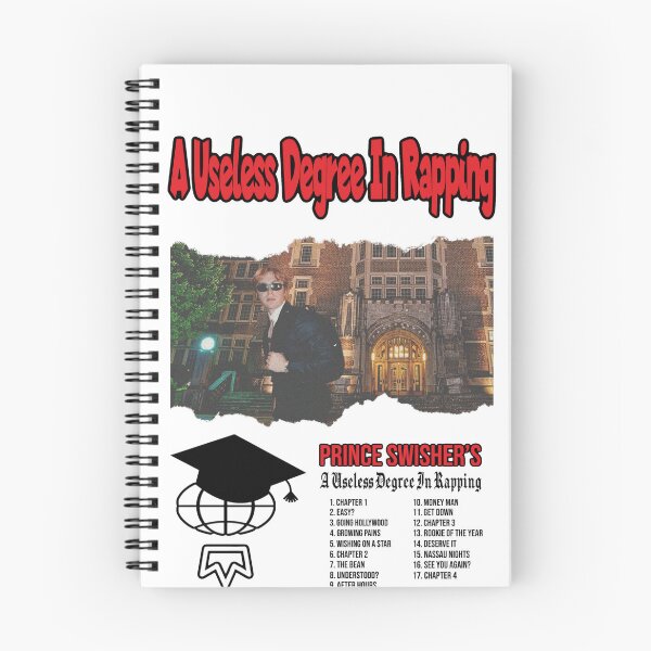 Item preview, A Useless Degree In Rapping track list designed and sold by PrinceSwisher.