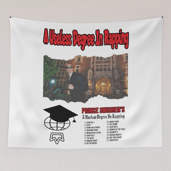 Item preview, A Useless Degree In Rapping track list  designed and sold by PrinceSwisher.