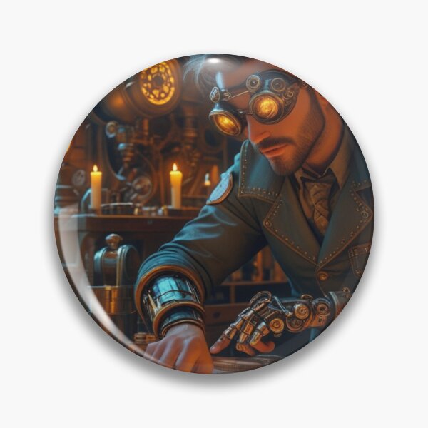 Artikelvorschau, Die Werkstatt des Steampunk-Erfinders entworfen und verkauft von The Dream Lab.