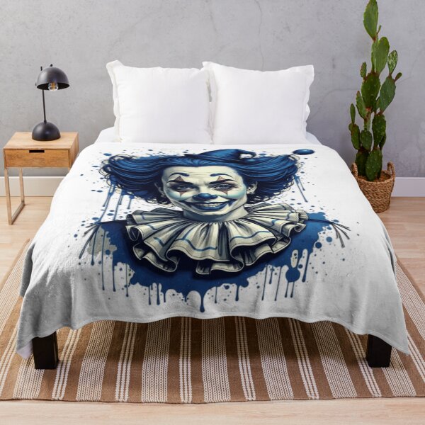Item preview, Blue clown designed and sold by Ultra Alchemy Designs.