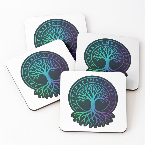Item preview, Yggdrasil – Cosmic World Tree designed and sold by DreamMachine69.