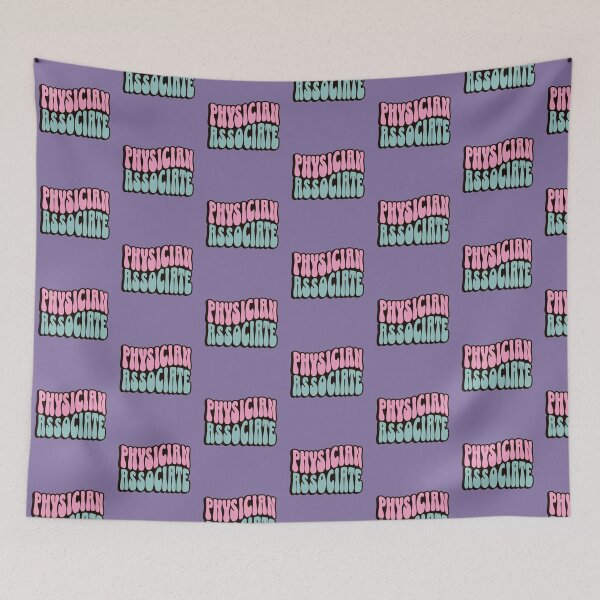 Item preview, Physician Associate in Pink and Teal designed and sold by xxroseate.