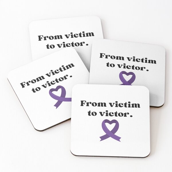 Item preview, From Victim to Victor - Domestic Violence Awareness Month designed and sold by brodidudie.