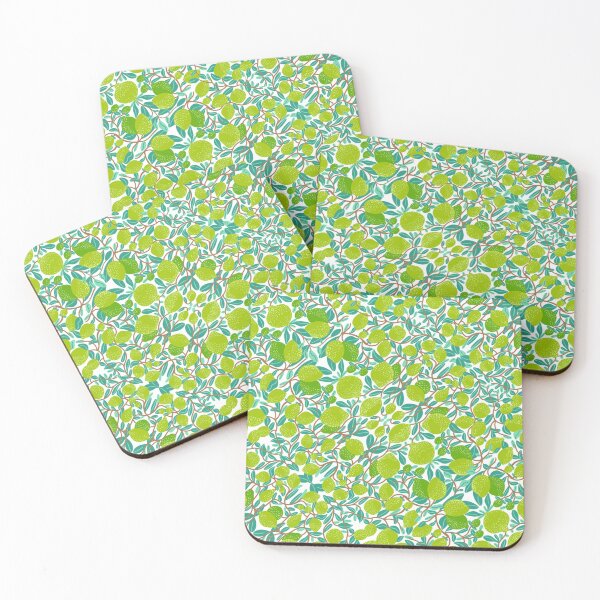 Item preview, Lemon Branch Pattern for Phone Cases, Curtains, Mugs, Home Decor, Stickers, Art Prints, Fabrics, and Tote Bags designed and sold by Daniela Vargas Ilustra.