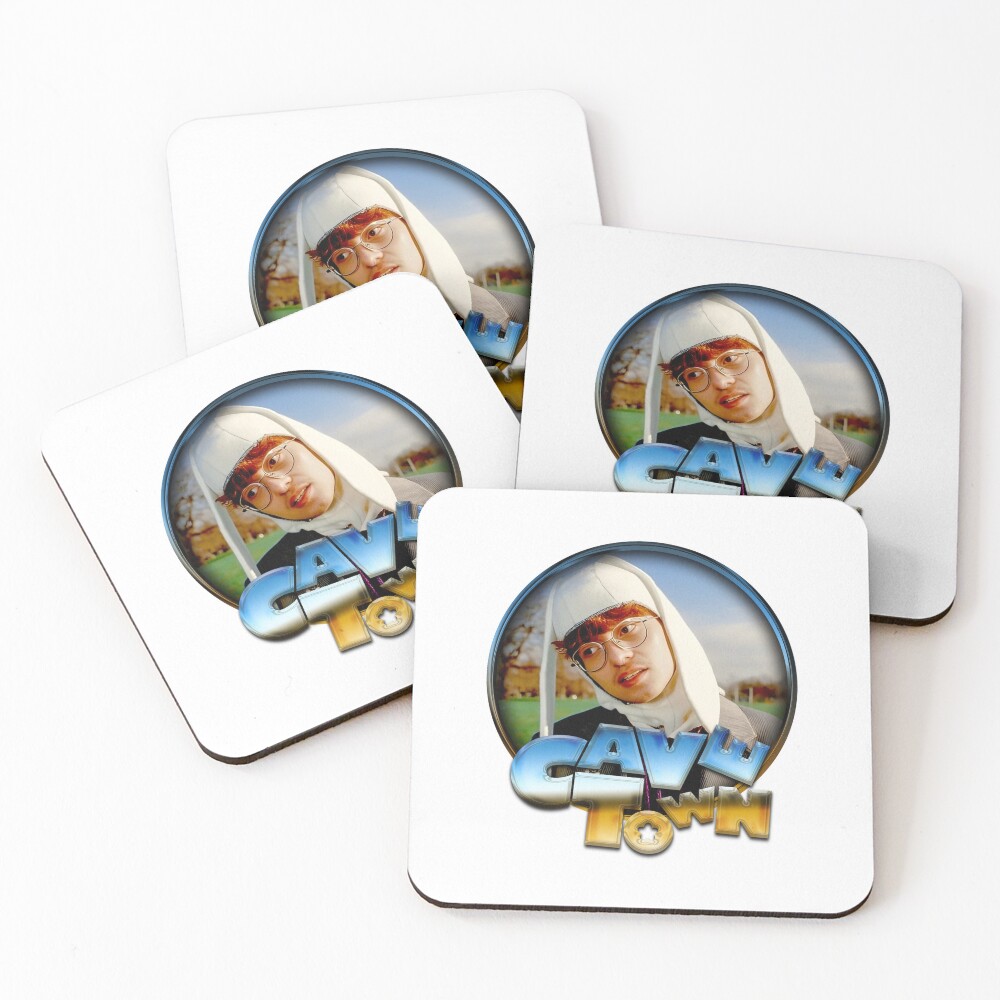 Item preview, Coasters (Set of 4) designed and sold by nerdyygraphic.