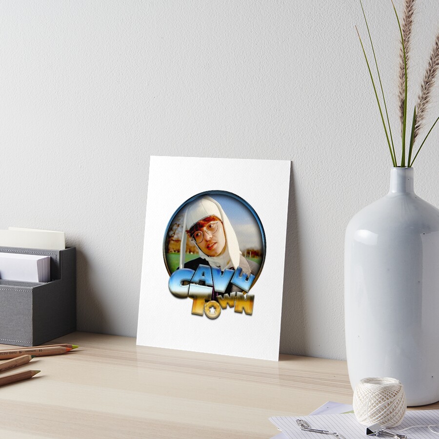 Item preview, Art Board Print designed and sold by nerdyygraphic.