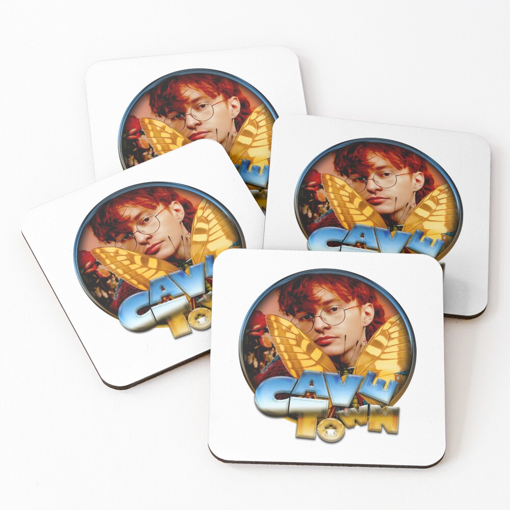 Item preview, Coasters (Set of 4) designed and sold by nerdyygraphic.