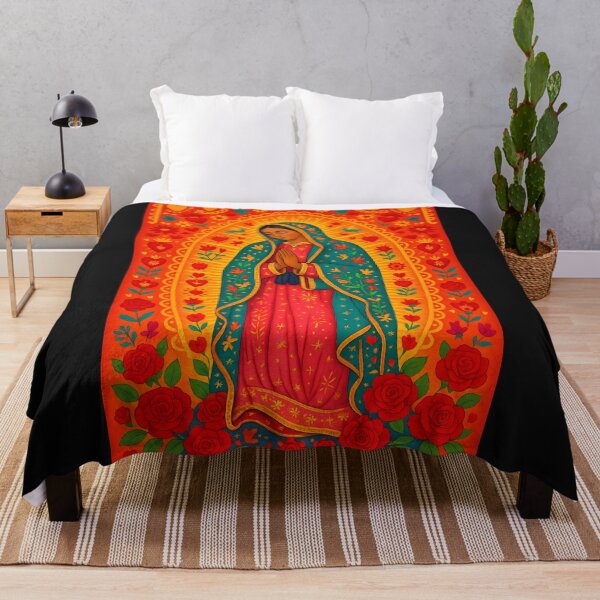 Item preview, Virgin of Guadalupe (Rose) designed and sold by Dragon Space.