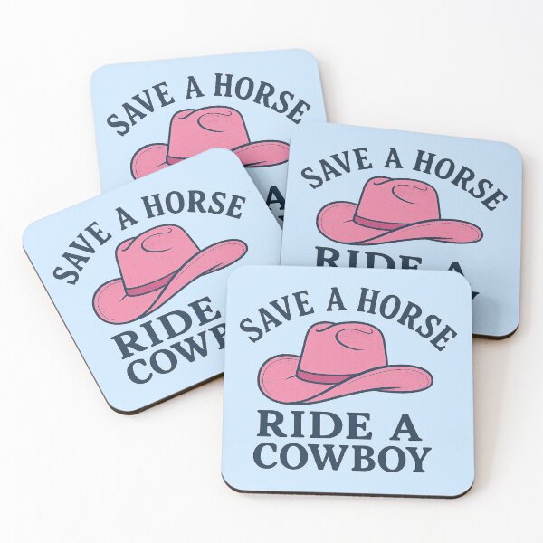 Item preview, Save a horse// Ride a cowboy designed and sold by ouatisworld.