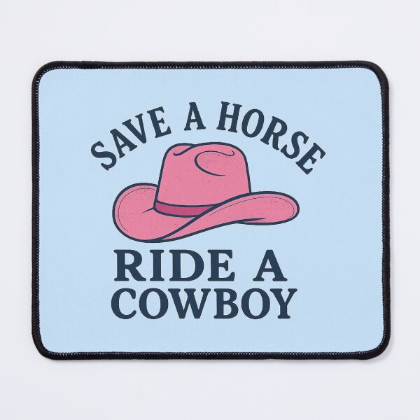 Item preview, Save a horse// Ride a cowboy designed and sold by ouatisworld.