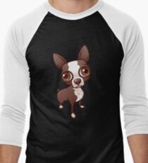 Cute Chihuahua Men's Baseball ¾ T-Shirt