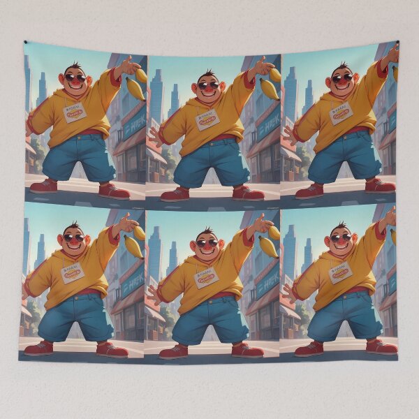Item preview, O Animated Characters Illustrations Cartoon Vibrant Playful Scenes designed and sold by ART ATTACK ZONE.
