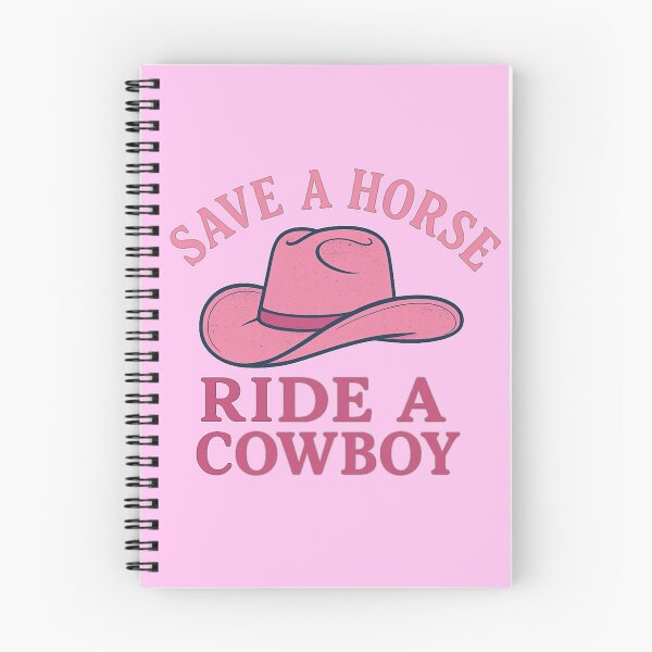 Item preview, Save a horse// Ride a cowboy (Pink) designed and sold by ouatisworld.