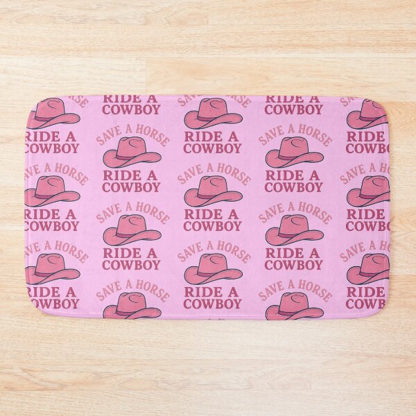 Item preview, Save a horse// Ride a cowboy (Pink) designed and sold by ouatisworld.