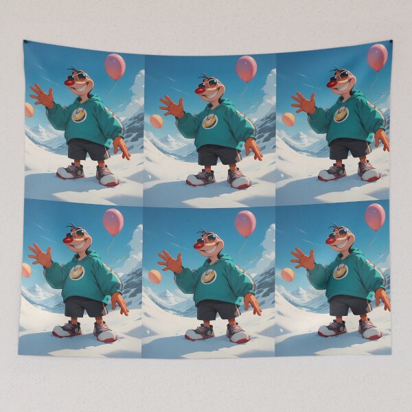 Item preview, T Animated Characters Illustrations Cartoon Vibrant Playful Scenes designed and sold by ART ATTACK ZONE.