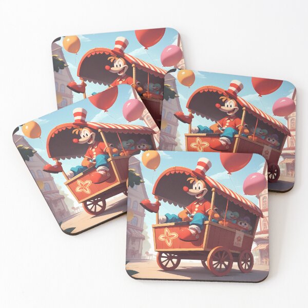 Item preview, X Animated Characters Illustrations Cartoon Vibrant Playful Scenes designed and sold by ART ATTACK ZONE.