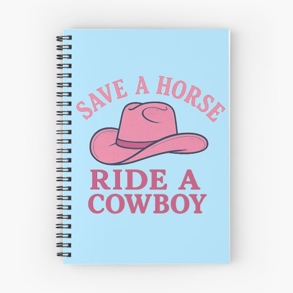 Item preview, Copy of Save a horse// Ride a cowboy (Pink & Blue) designed and sold by ouatisworld.