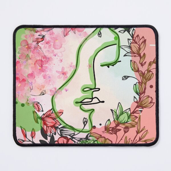 Item preview, Esencia Empoderada: Arte Lineal Femenino Abstracto con Flujo Radiante designed and sold by ByMile.