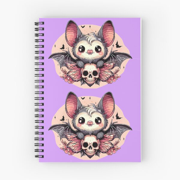 Item preview, Halloween Bat with Deathmoth designed and sold by cozycottagePNW.