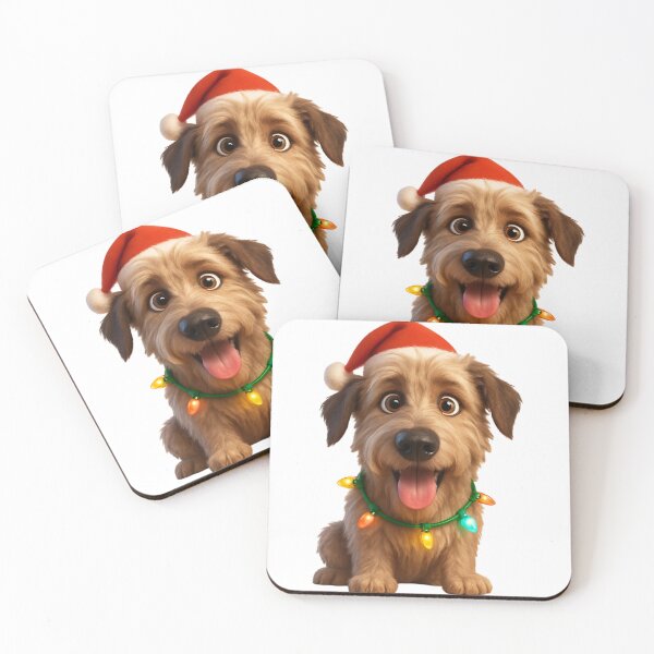 Item preview, Christmas Irish Wolf Hound designed and sold by Sillytoe.
