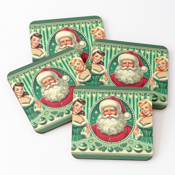 Item preview, Rizz the season Santa and pinup girls designed and sold by Meandmyshop.