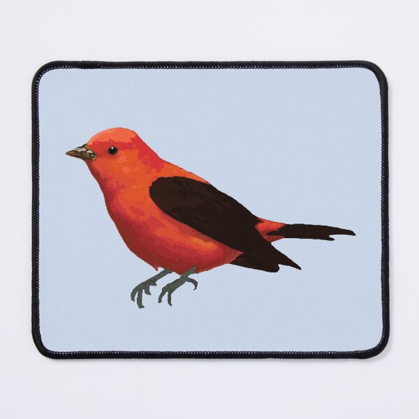 Item preview, Scarlet Tanager designed and sold by blueberry-dino.