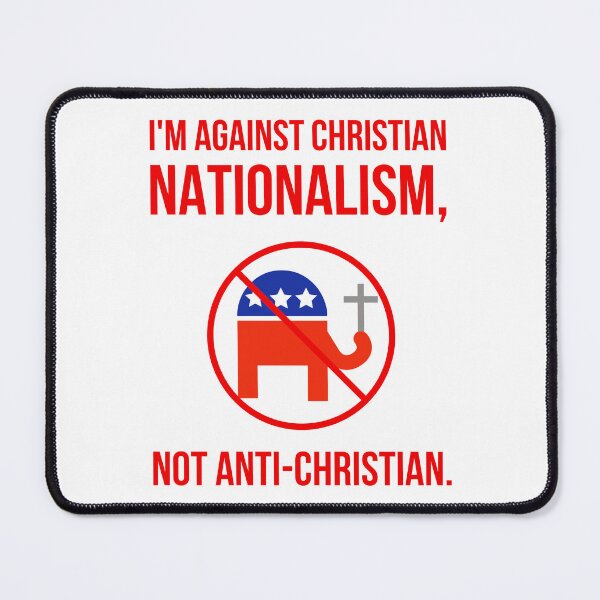 Item preview, I’m against Christian nationalism, not anti-Christian. designed and sold by Rachel the Artist .