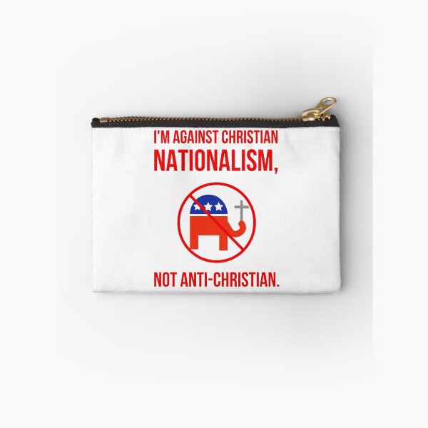 Item preview, I’m against Christian nationalism, not anti-Christian.  designed and sold by Rachel the Artist .